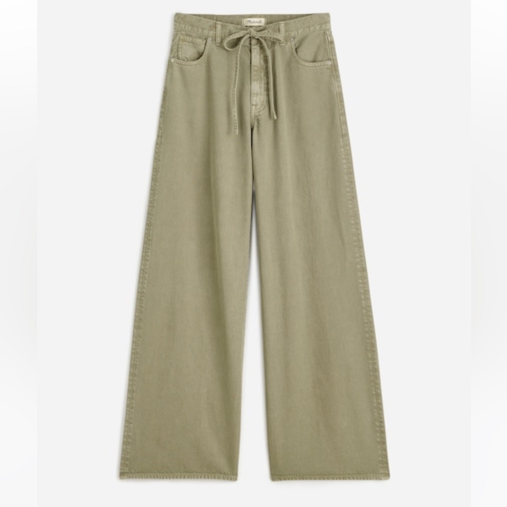 Madewell Superwide-Leg Jeans: Airy Denim Edition in Sagebrush 26 NWT